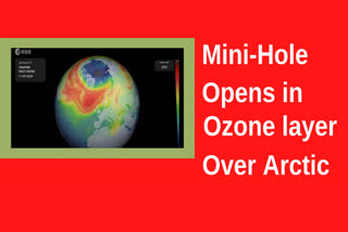 Mini-hole opens in ozone layer over Arctic
