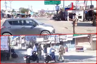 People on roads in Greater Noida possibility of increasing lockdown period