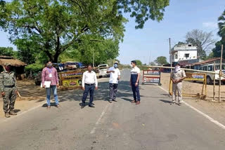 Additional Collector Sunil Kumar inspected in Jama police station area