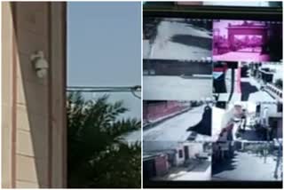 People put CCTV in Chandavali village of Faridabad regarding LOCKDOWN