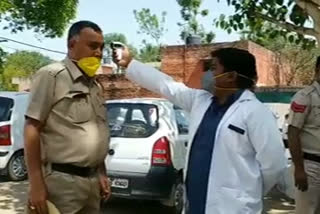 Health department will check up health of policemen regarding corona rewari