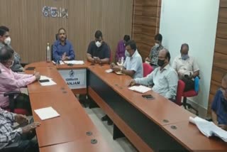 collector press meet in ganjam due to corona awareness