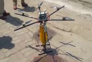 Drone sanitizer