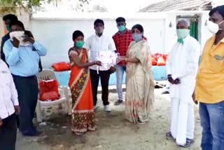 masks distribution in nagaram mandal by s-foundation