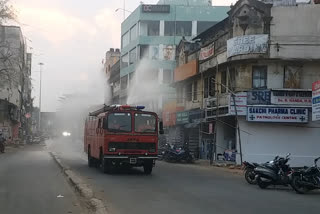 roads will be sanitized with the help of tata steel in jamshedpur