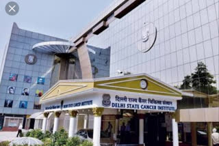 new corona cases from cancer institute in delhi