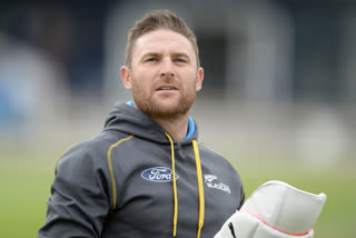 KKR Coach Brendon McCullum