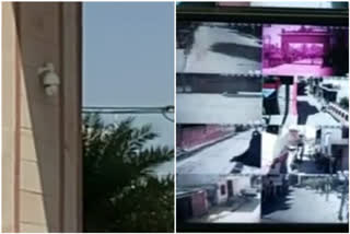 People put CCTV in Chandavali village of Faridabad regarding LOCKDOWN