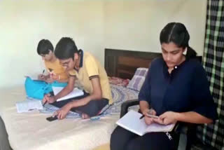 online classes of school students started in haryana