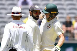 Virat kohli and tim paine, AUSvsIND