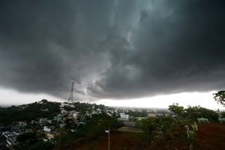 Heavy rain in the Ongole