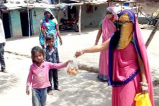 Anganwadi workers performing their duties even in lockdown