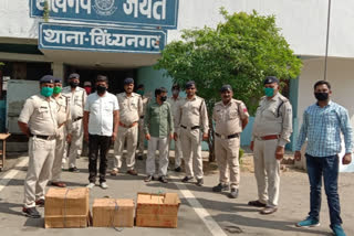 Police seized Corex Cuff Syrup in large quantities in Singrauli