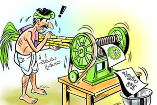 sugarcane farmers problems at seethanagaram