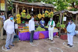 state agriculture mission vc visited krishna district