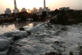 destruction of Ash Dam in Singrauli spread