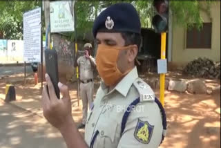 Tumkur SP Encouraging police staff and their family