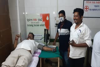 The sambhabana voluntary organization to fill the blood shortage