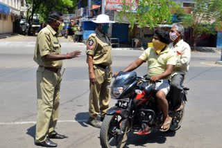 lock down seens in kurnool