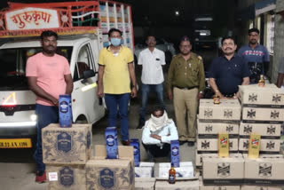 Foreign liqueur seized in Parbhani