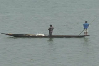 fishing is going on at Deepor Beel