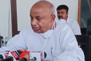 HD Deve Gowda donated the pension