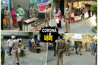 NCC cadets are contributing relief work to fight with Corona