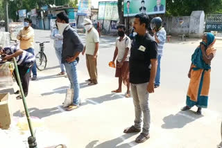 Kalahandi people wearing mask