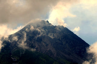 volcano eruption in Indonesia