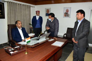 CM Jairam Thakur on curfew shimla