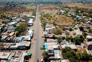 police observe villages via drone camera in ahmadpur taluka