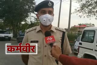 sonipat police working 24 hour during lockdown due to corona virus