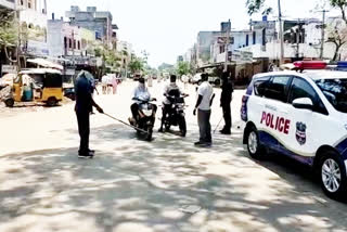 Don't get on the road unnecessarily in warangal