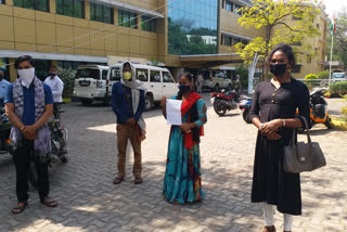 third genders reached DC office with there problems in jamshedpur