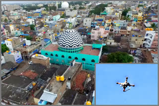 Drone visuals of davanagere