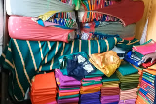 Reduced demand for saris: weavers in Problem