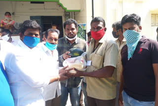 Provision of essentials to the poor in Anantapur