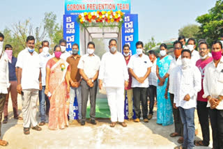 MLA Sandra meeting in Market yard at sathupalli