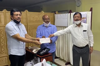 fund donated to arogya nidhi in sivasagar