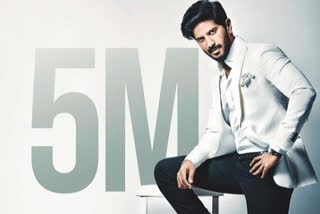 Dulquer Salmaan 5 million followers on Instagram