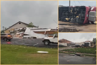 Storm causes damage in Louisiana, missisippi and other states in us
