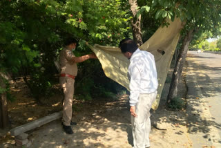 Police and Excise team engaged in investigation of illegal liquor areas in gautambudh nagar