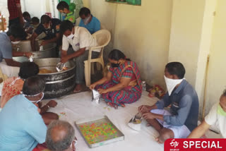 community kitchen in Namakkal district