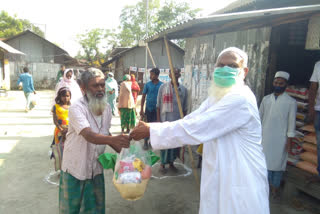 relief to poor people of jania