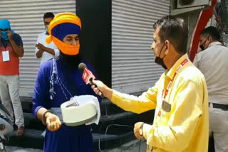 Amidst Patiala Nihang police dispute, Nihangas distributed prasad to police in Sonipat