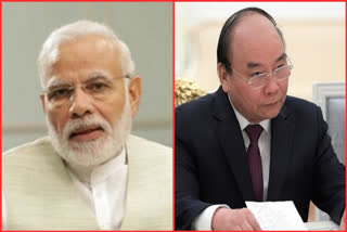 pm modi had a telephonic conversation with vietnam pm