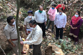 Forensic team in Dharmkot Kumbhiwala