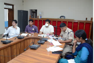 KP Mohanaraj  instructed to officers for control the coronavirus