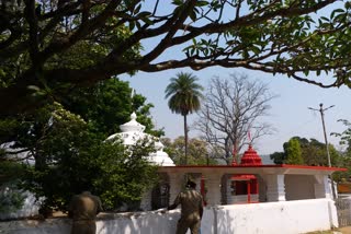 Devotees did not come to the temple due to the lock down in kandhamal