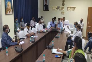 Review meeting of district level task force chaired by DC in ranchi
